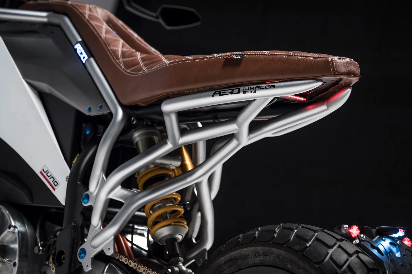 Aero E-Racer: gorgeous twined metal trellis subframe