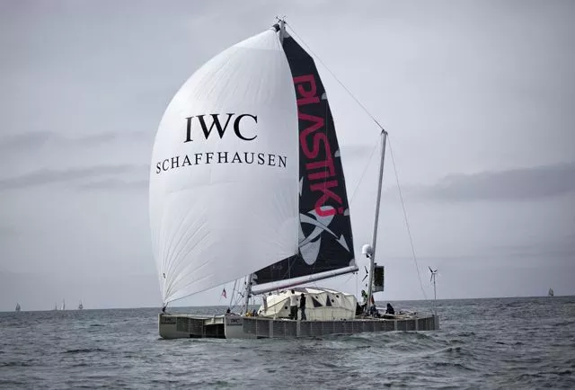 The Plastiki is made almost entirely from recycled and/or recyclable plastic