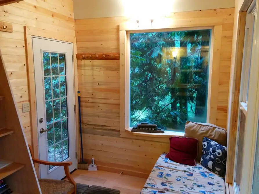 Interior of the Raven Loft in British Columbia