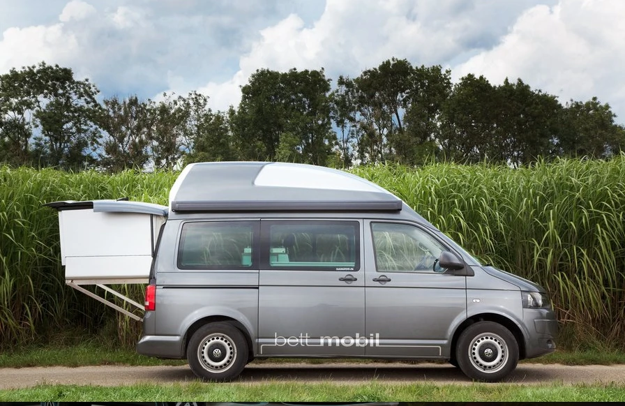 Bett Mobil transforms your Volkswagen van into a camper while allowing it to go back to standard van with ease