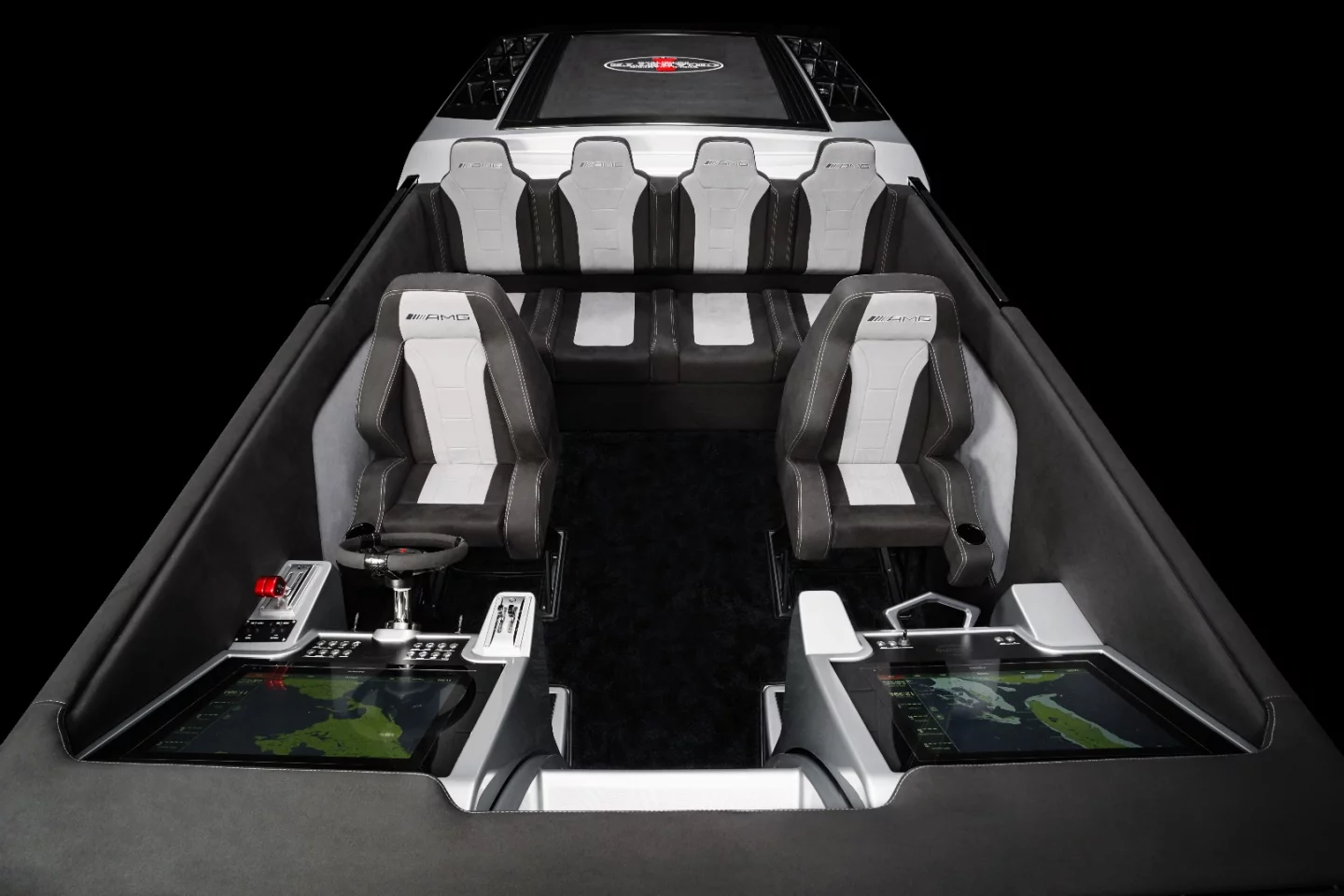 Cigarette widened the boat to seat six comfortably