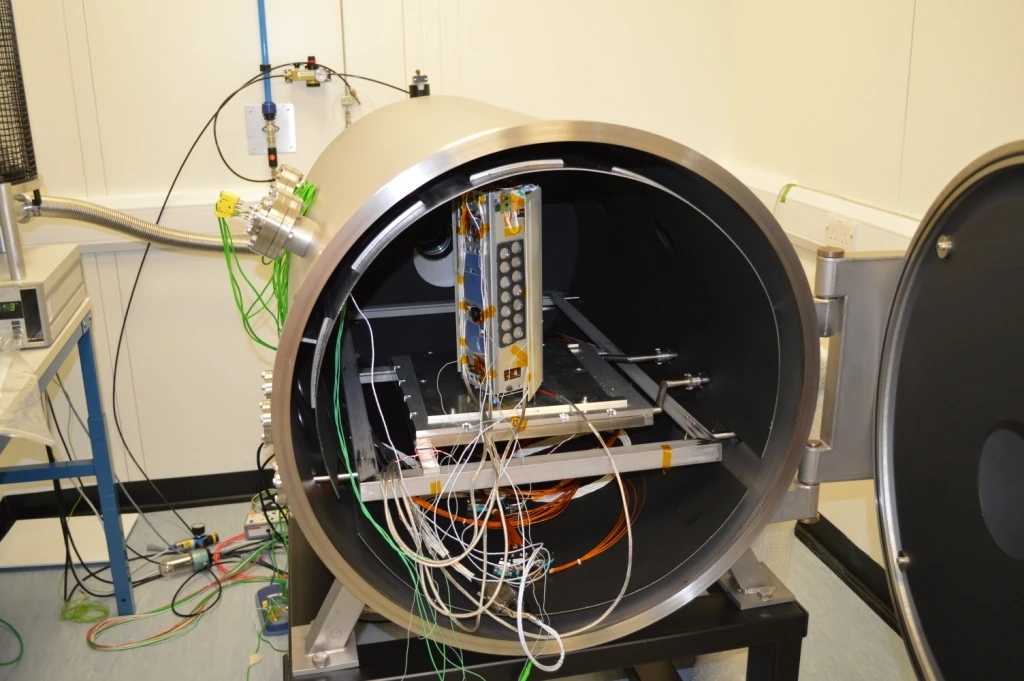 STRaND-1 in thermal vacuum chamber