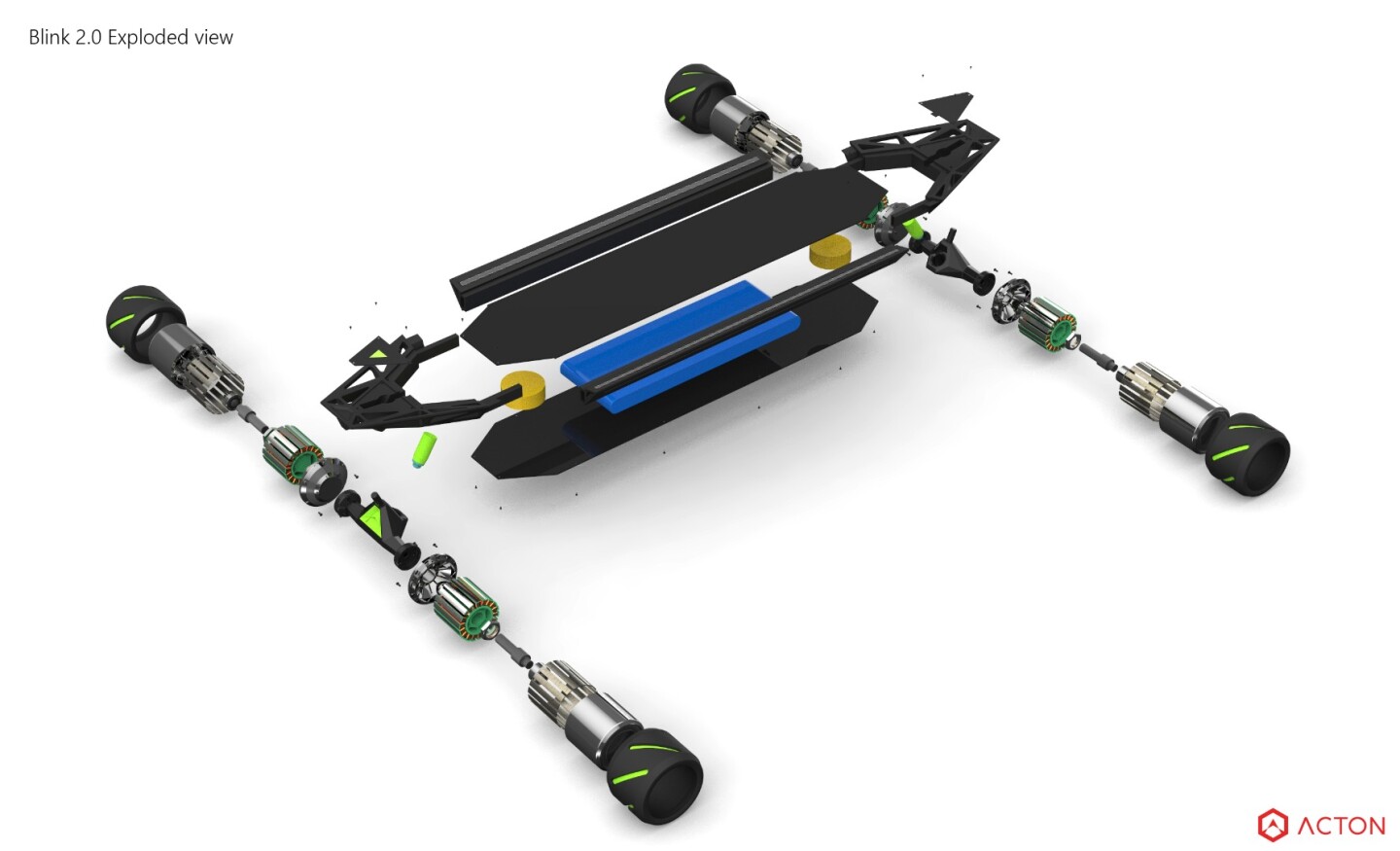 Acton Blink Qu4tro construction breakdown