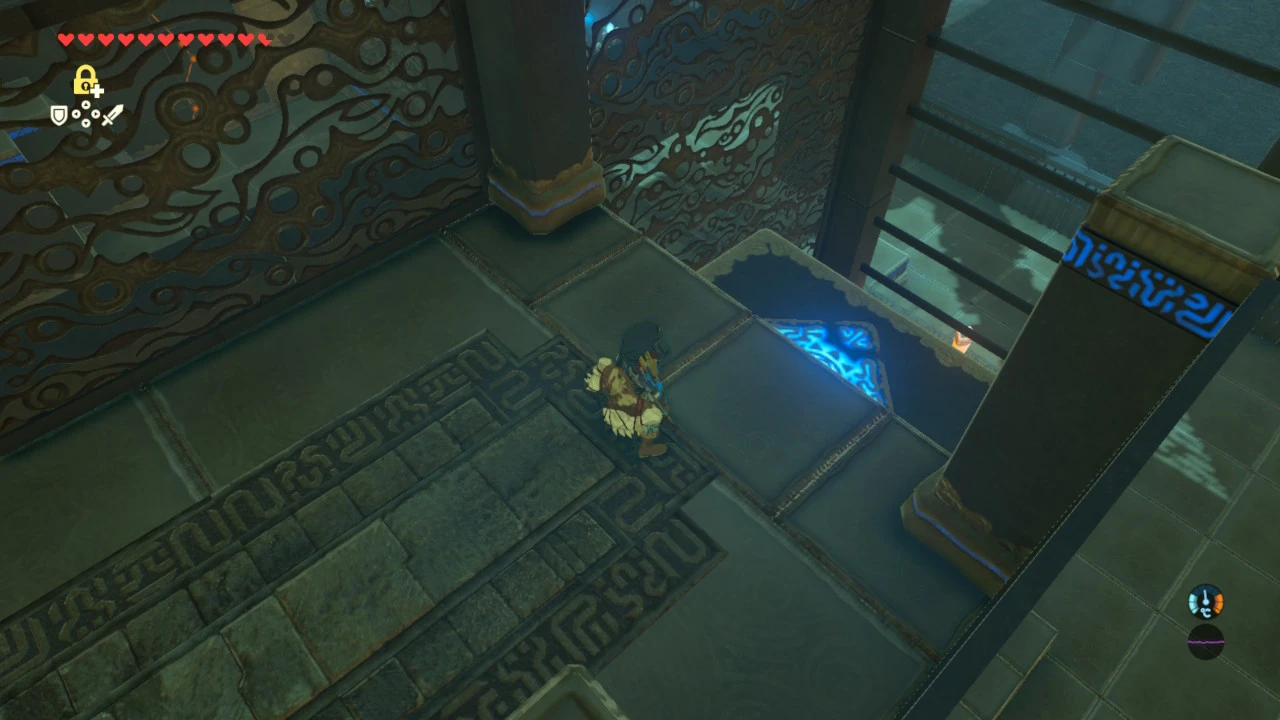 This hidden elevator reveals an extra puzzle.