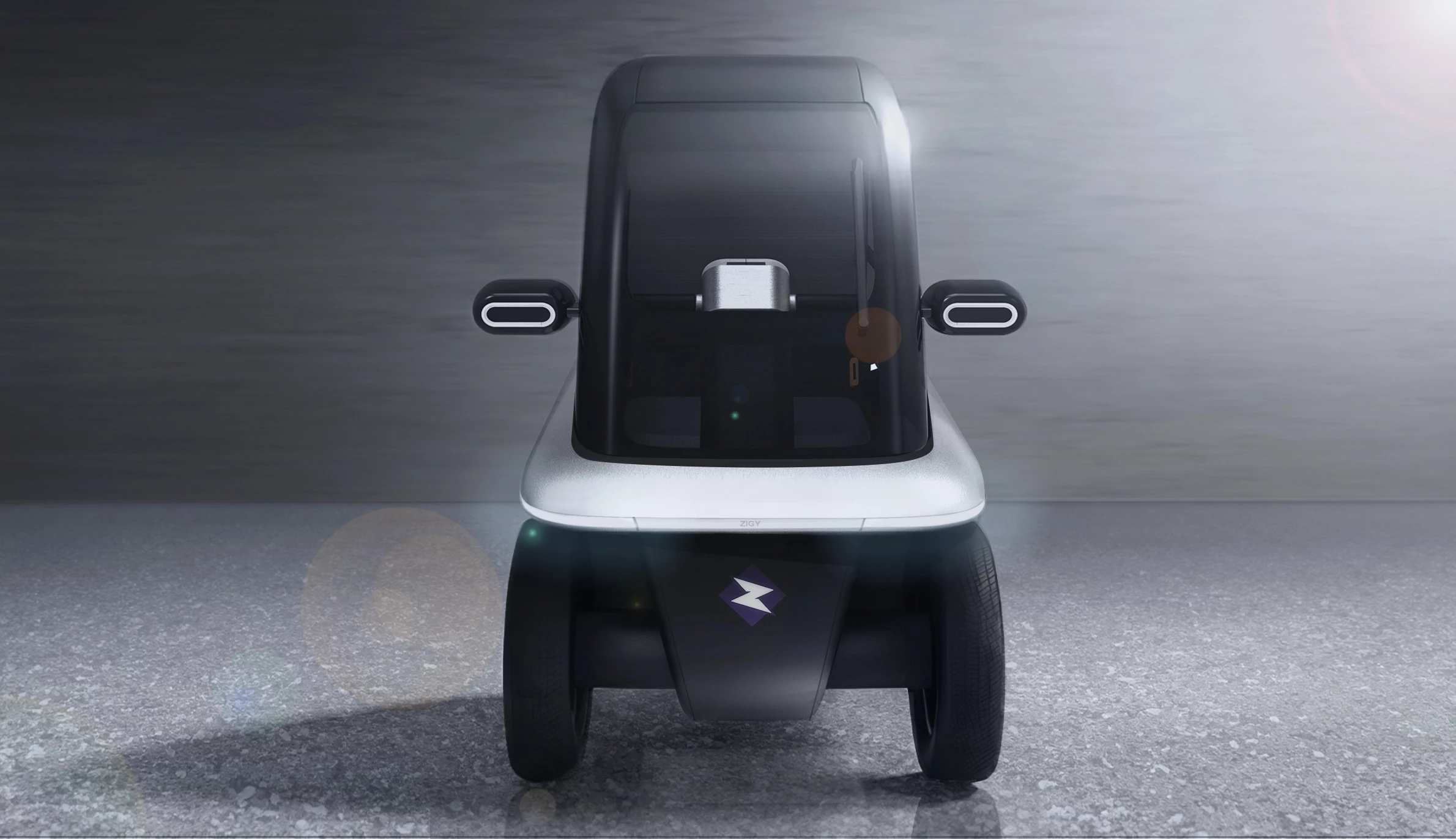 Though specs are likely to change during development, the driver is reported to control the vehicle's direction using a steering wheel - though renders suggest a moto-style handlebar might also be on the cards