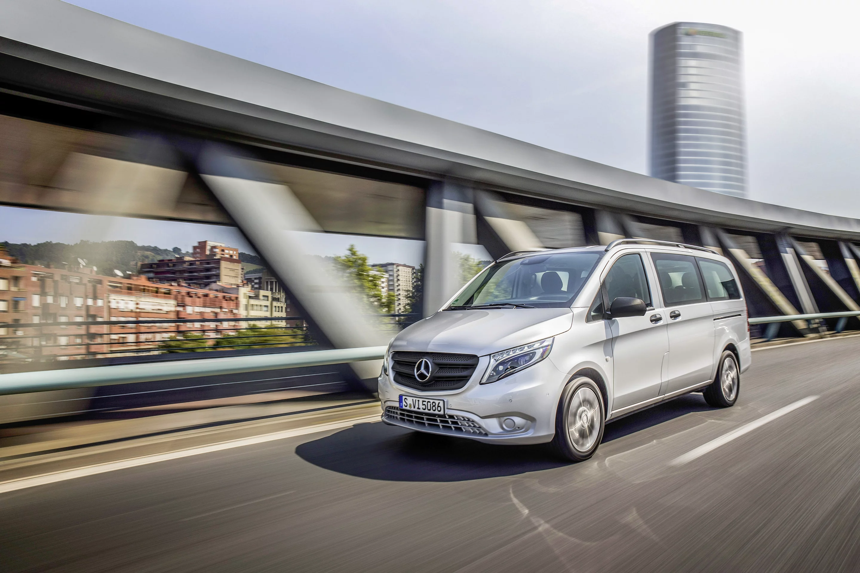 The Mercedes-Benz Vito has vva rear-wheel drive option for heavier cargo