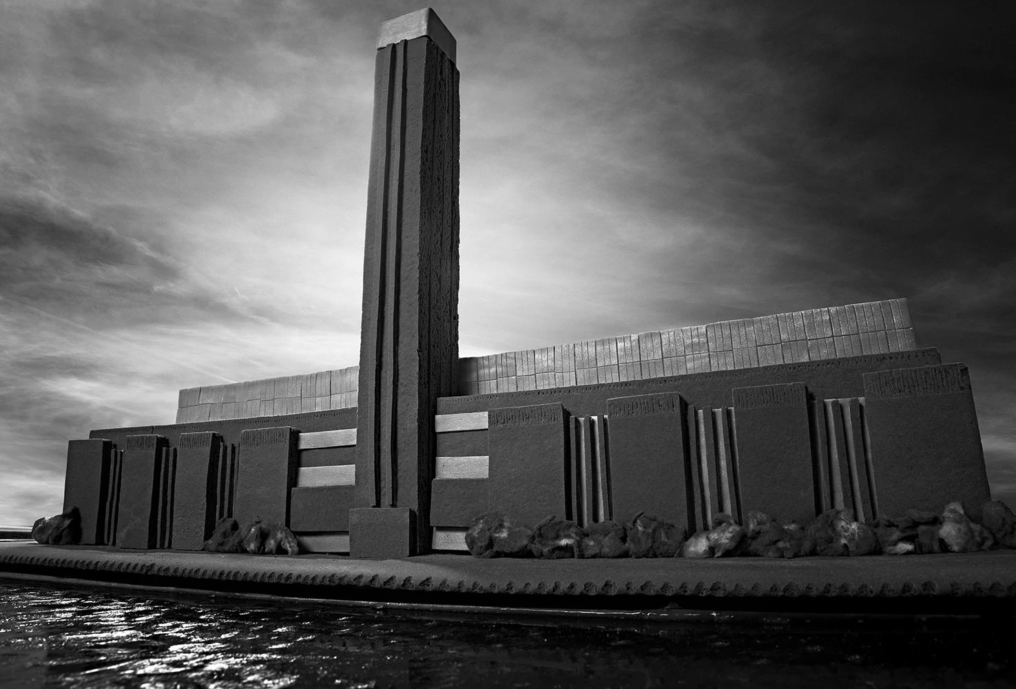 Tate Modern - London - modern extensions, by Herzog & de Meuron, was created using gingerbread, hard candy, cotton candy, and bubble gum (Photo: Henry Hargreaves)