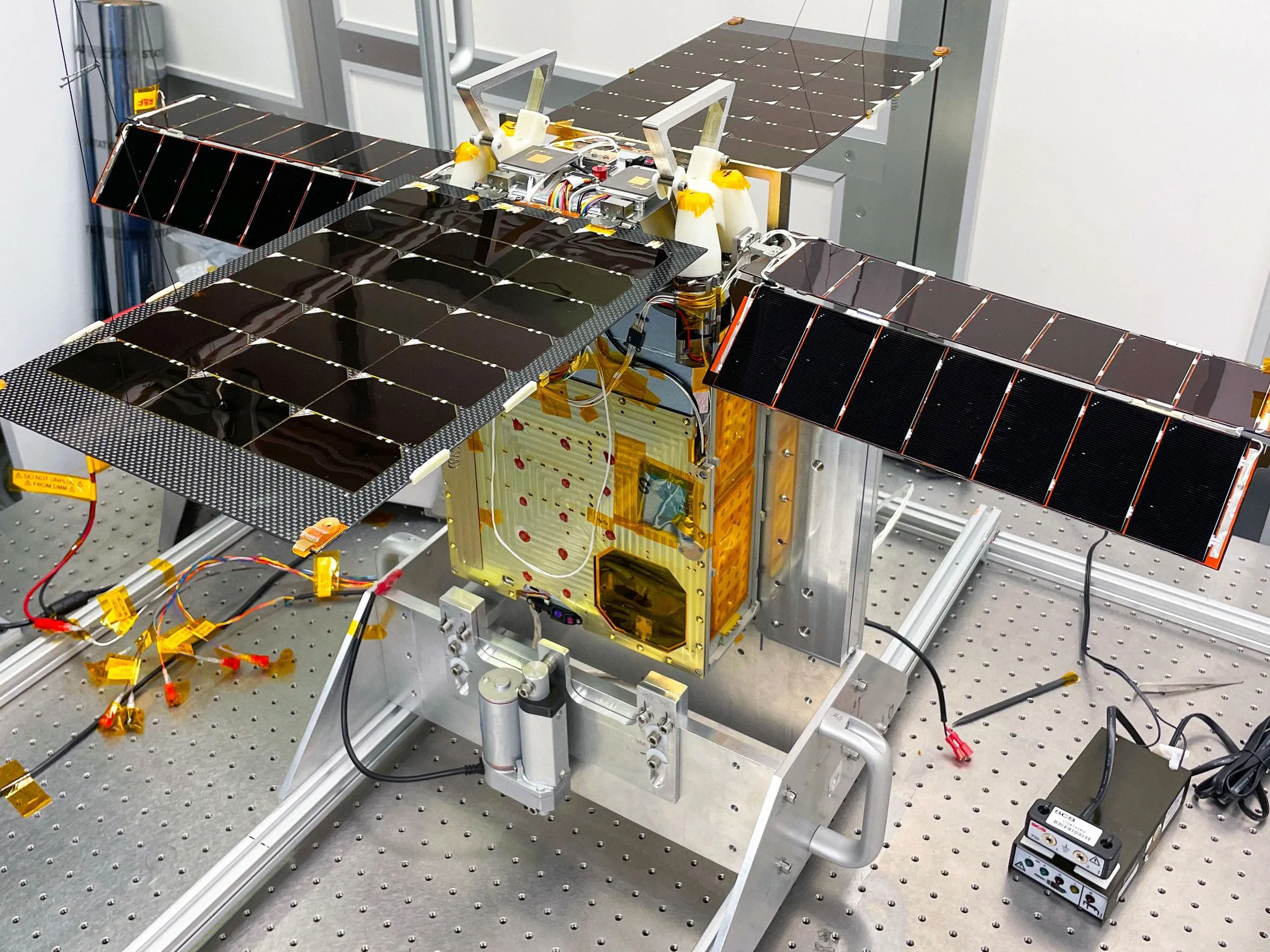 Lunar Flashlight, a low-cost CubeSat powered by ASCENT green propellant, was designed to map ice on the Moon's South Pole