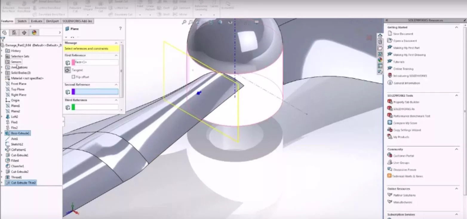 The researchers downloaded a CAM file, redesigned the propeller, and uploaded it