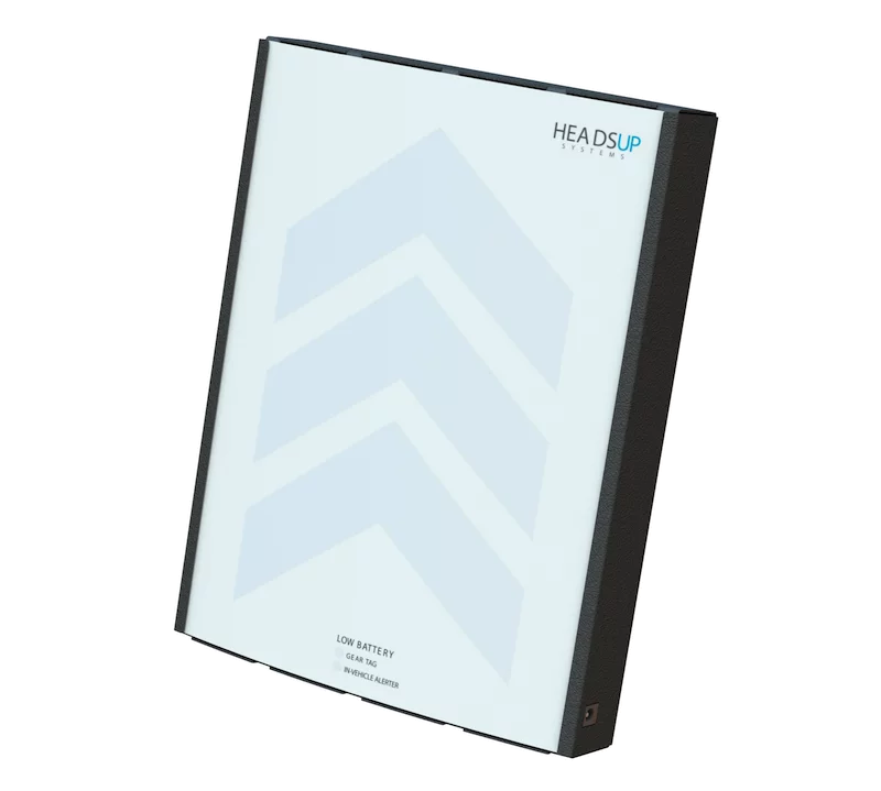 The HeadsUp LED alert sign/control module