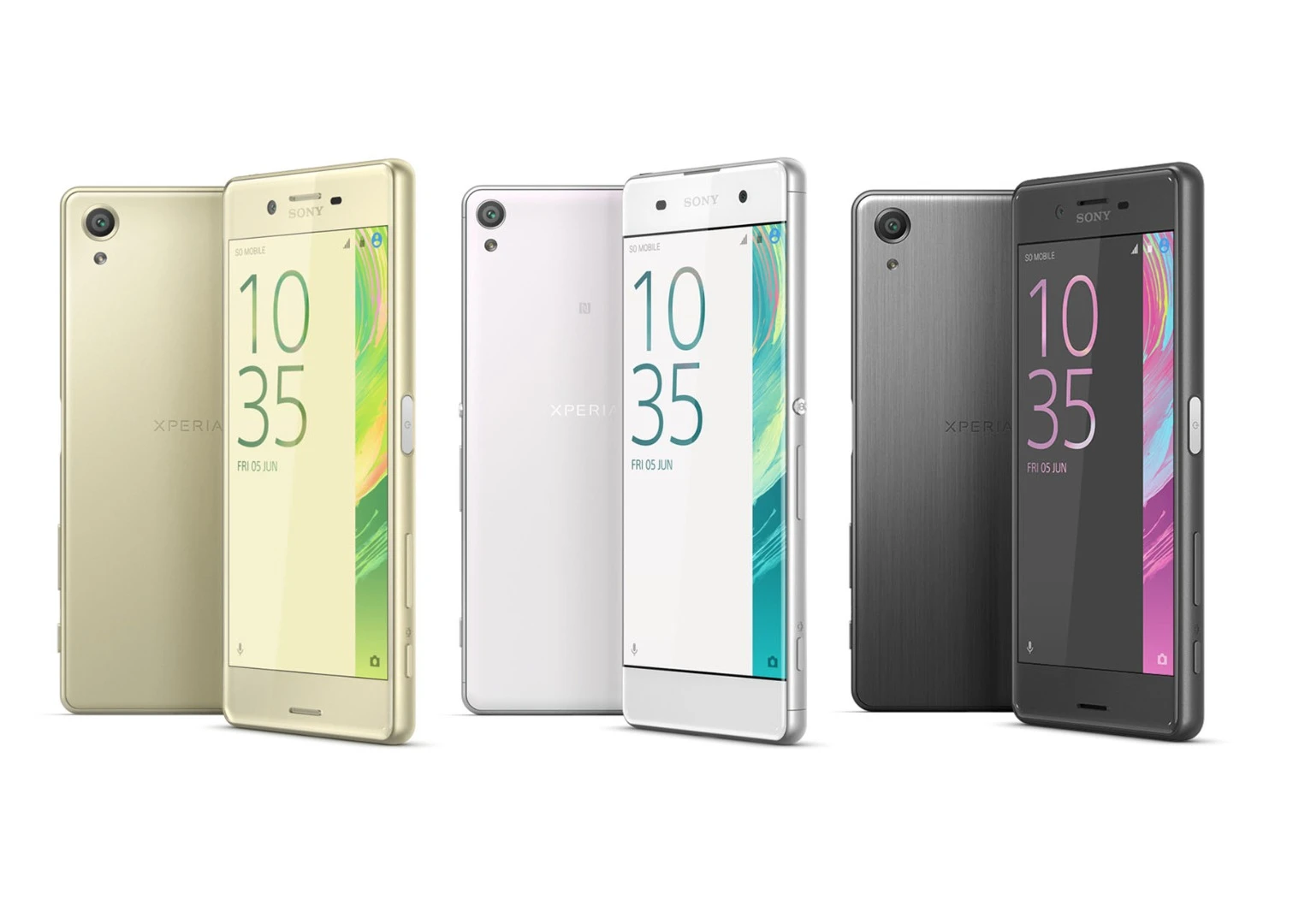 As yet no prices have been announced by Sony for the new Xperia X line