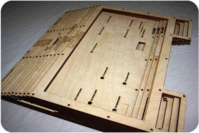 LittleBox, which includes a screen and comes with 61 pieces of plywood held together by over 100 nuts, bolts and screws, is designed to be easy enough for almost anyone to put together