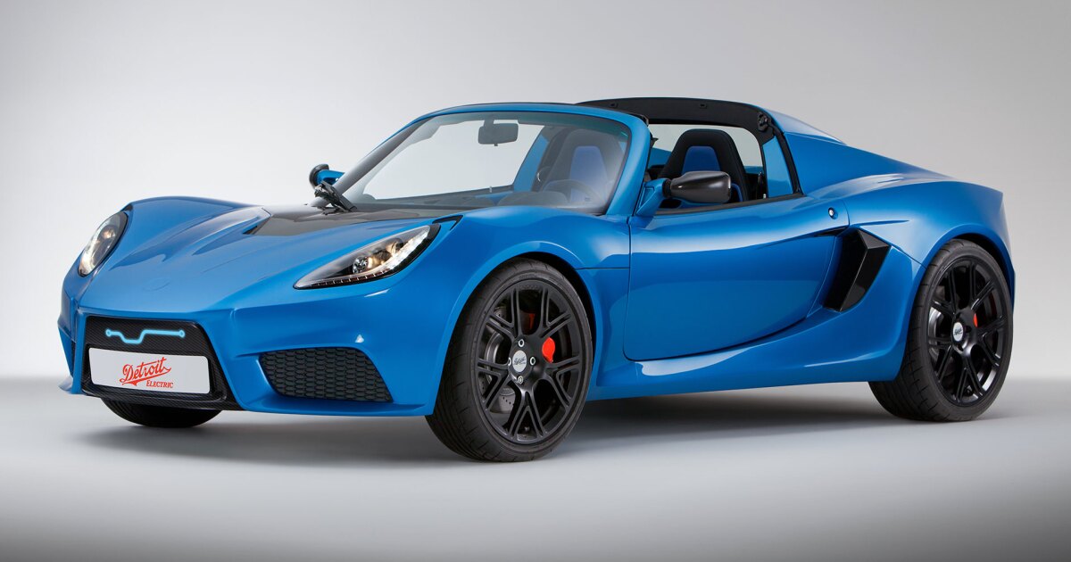 Detroit Electric unveils "fastest pureelectric production car on the