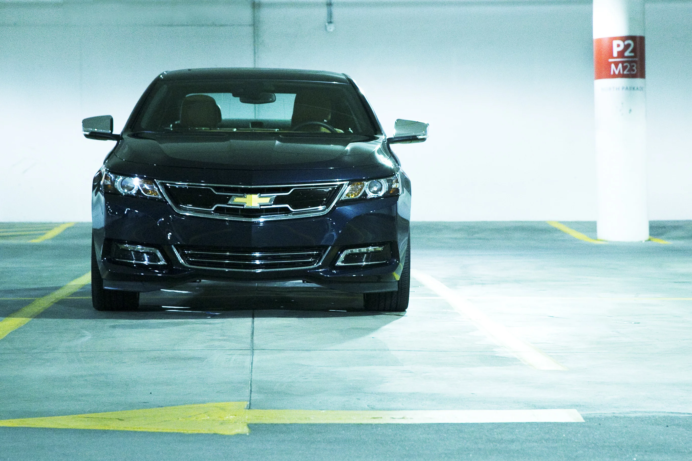 On the scales, the big Chevy flagship is also anything but light, weighing in at 3,867 lb (1,754 kg) (Photo: Angus MacKenzie/Gizmag)