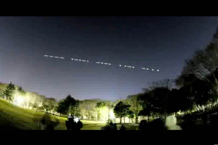 If successful, FITSAT-1's Morse code messages will be visible to the naked eye