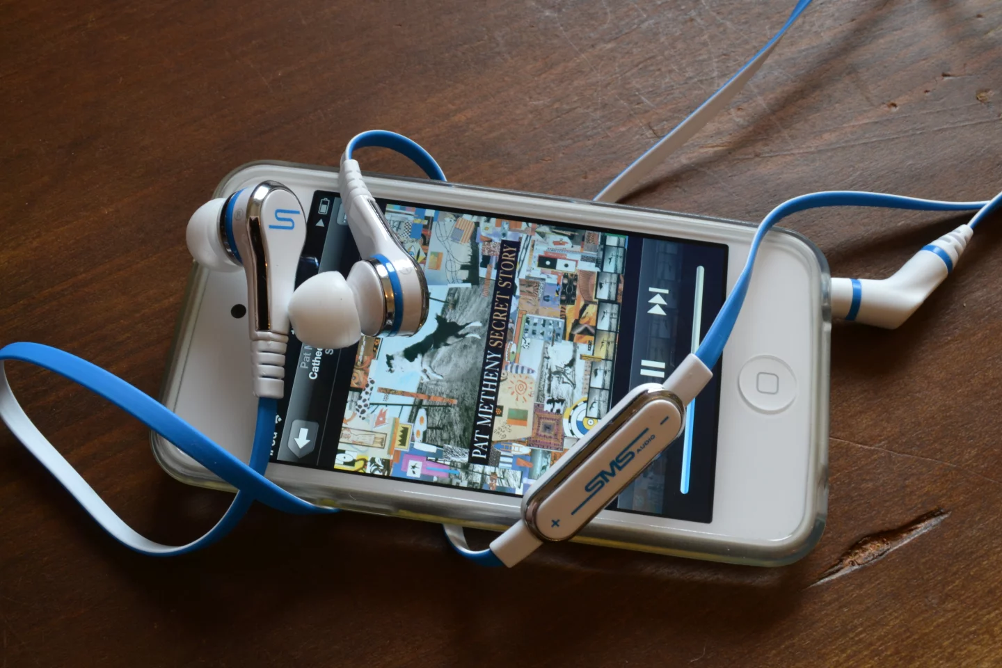 Pat Metheny's Cathedral in a Suitcase was well represented through the STREET by 50 in-ear wired headphones