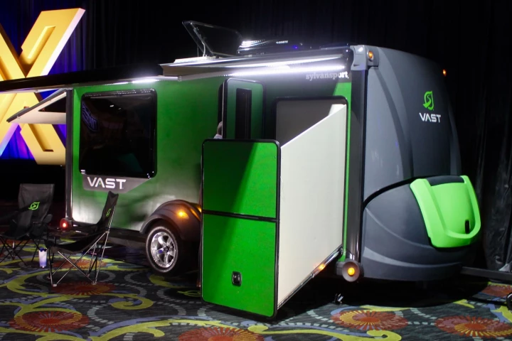 SylvanSport reveals its first hard-sided camping trailer
