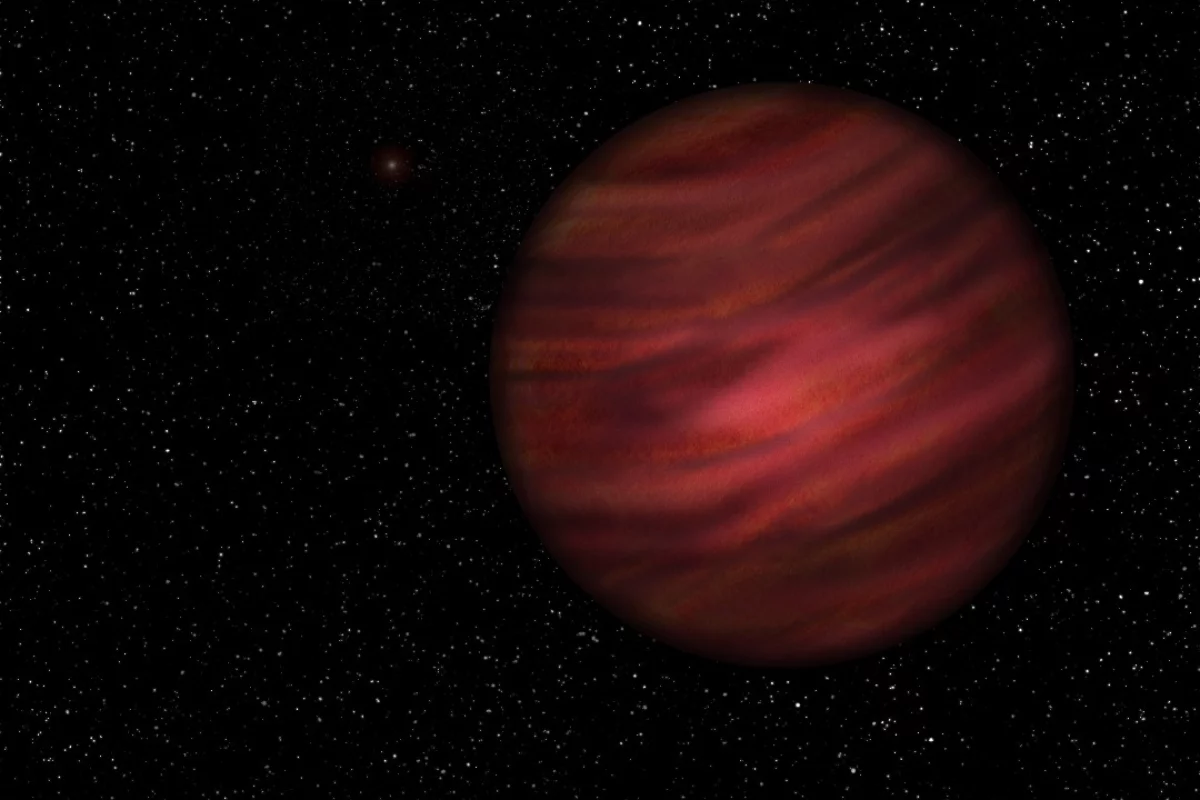 An artist's impression of 2MASS J2126