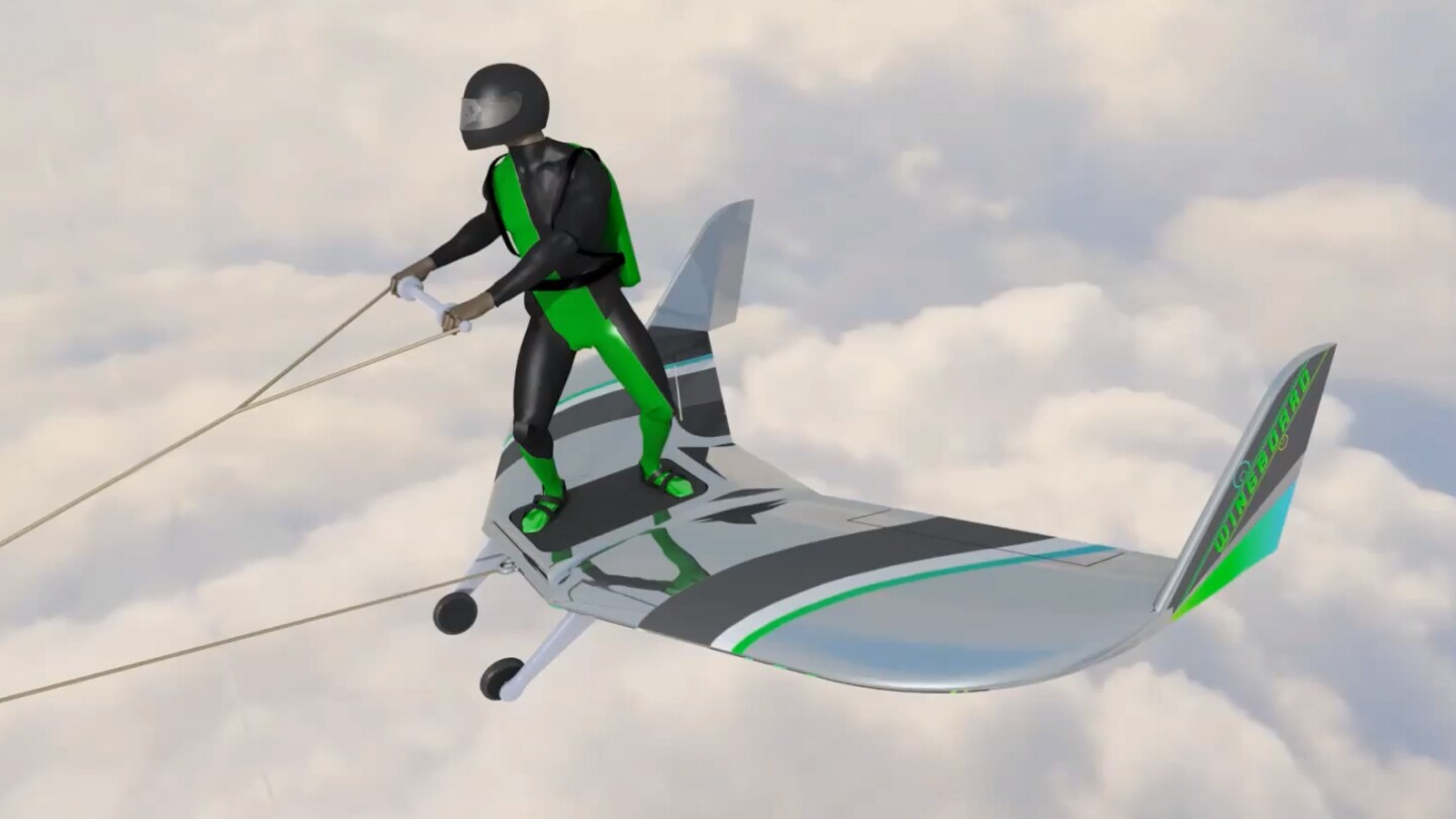 Its creator says WingBoarding is intended to be no riskier than skydiving
