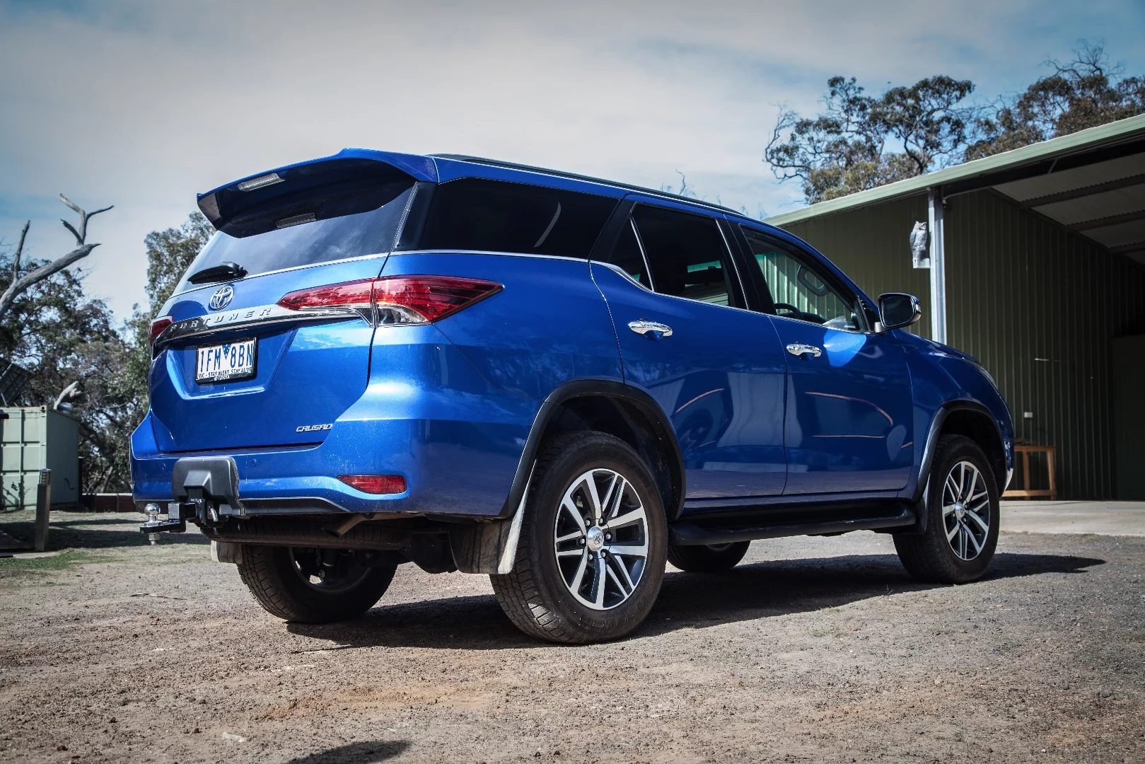 The Fortuner is able to tow 3,000 kg