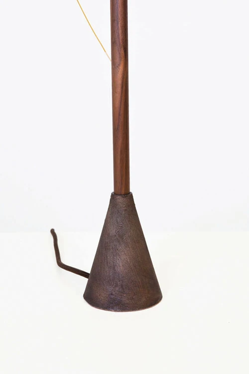 It can be adjusted by simply sliding the horizontal rod to the desired position, and switched off by rotating the horizontal rod, or by removing it and laying it aside (Photo: Mieke Meijer)