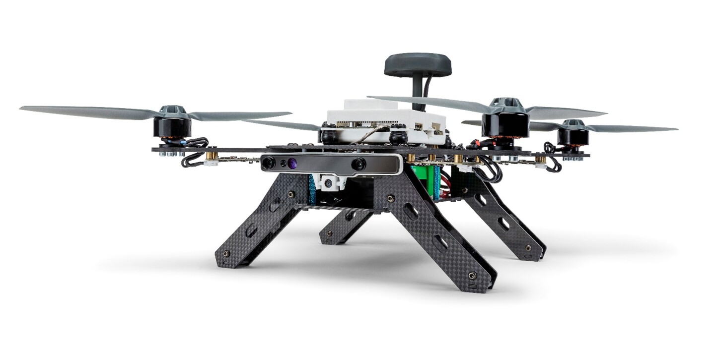 Aero is a fully assembled quadcopter that runs on the newly-announced Aero compute board