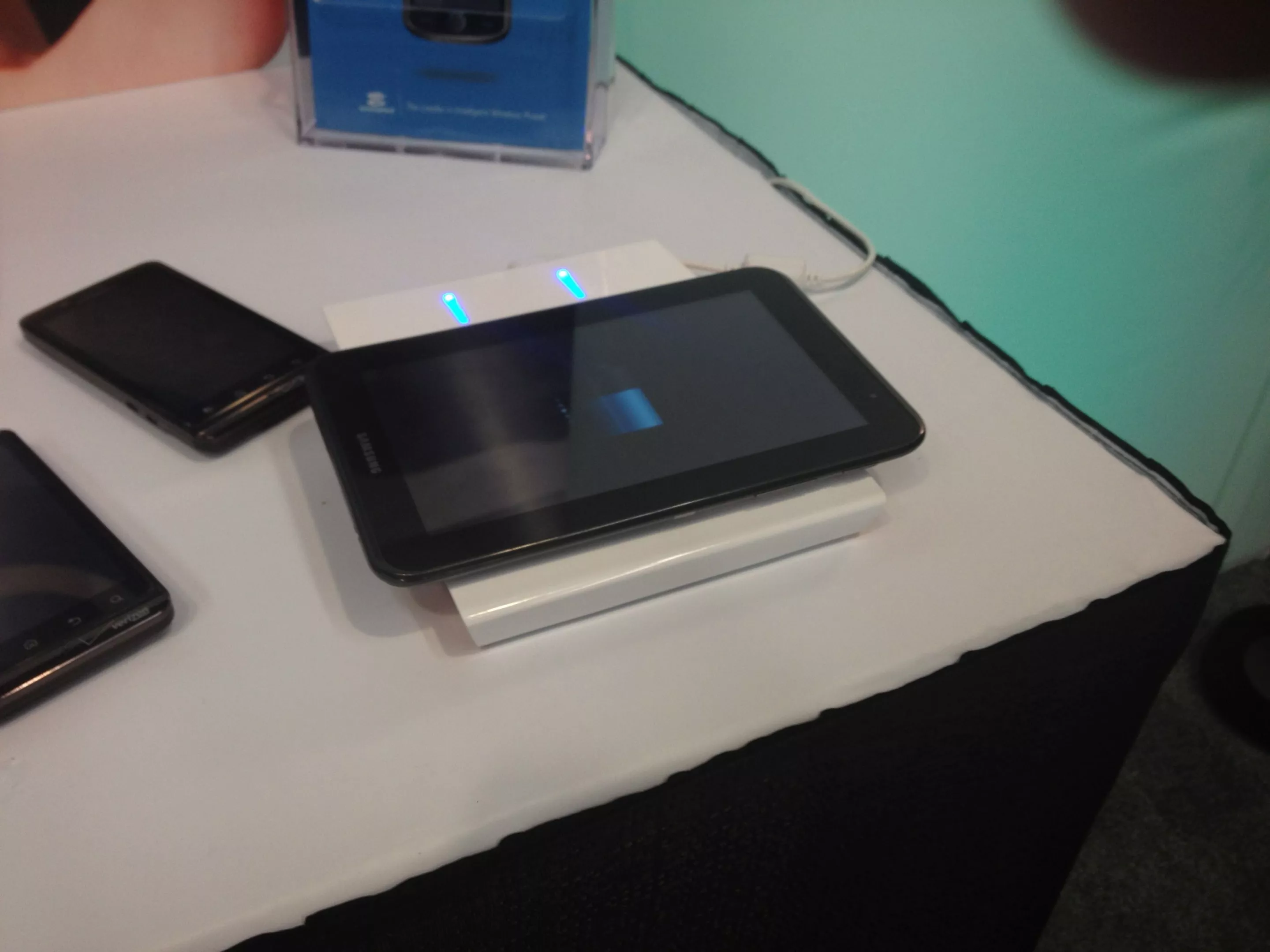 Fulton's prototype charger at CES 2013