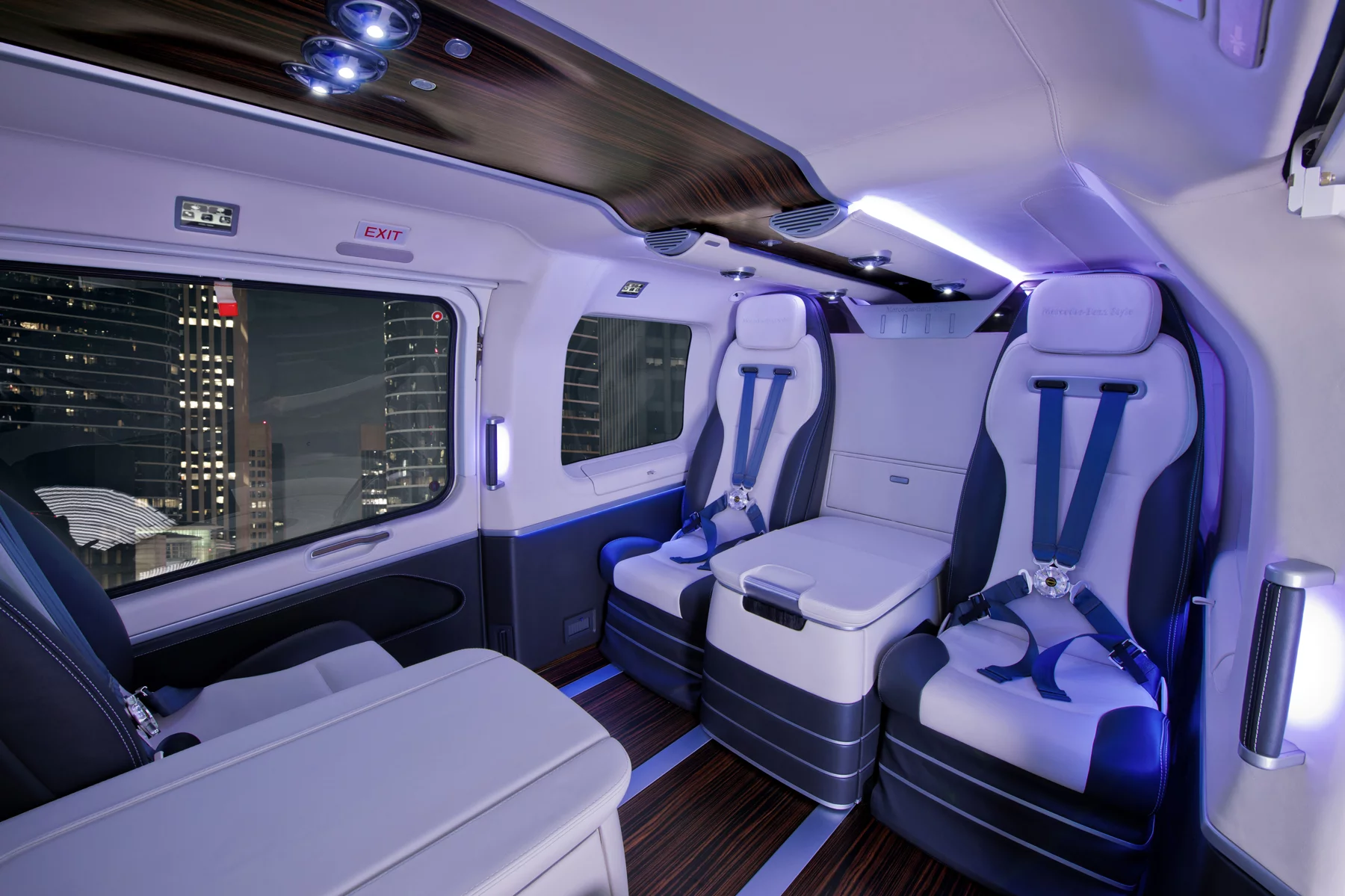 Eurocopter's EC145 Mercedes-Benz Style luxury helicopter