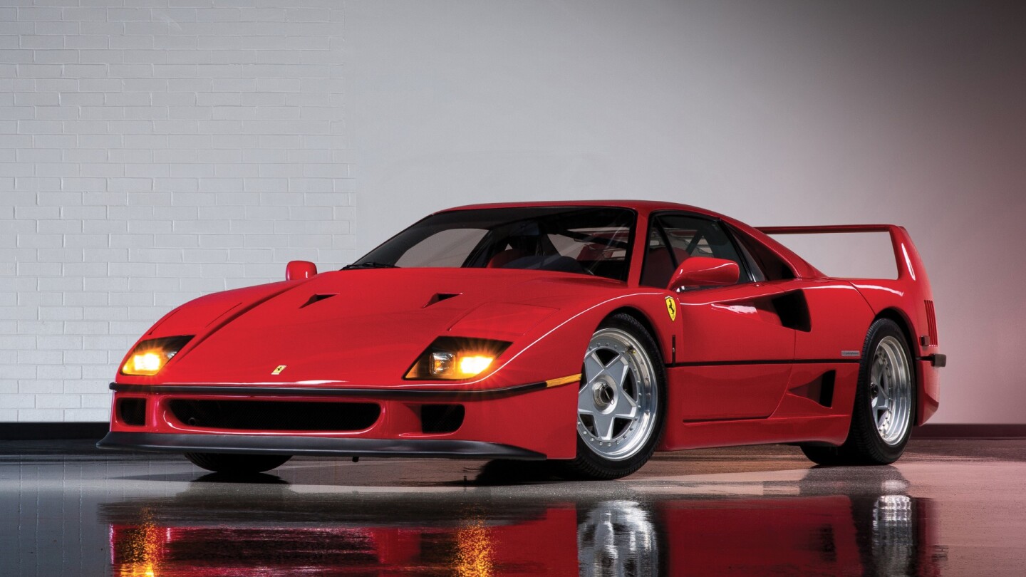 1991 Ferrari F40 | Estimate: $1,300,000 to $1,500,000 | Official Auction Description: RM-SothebysLot 222