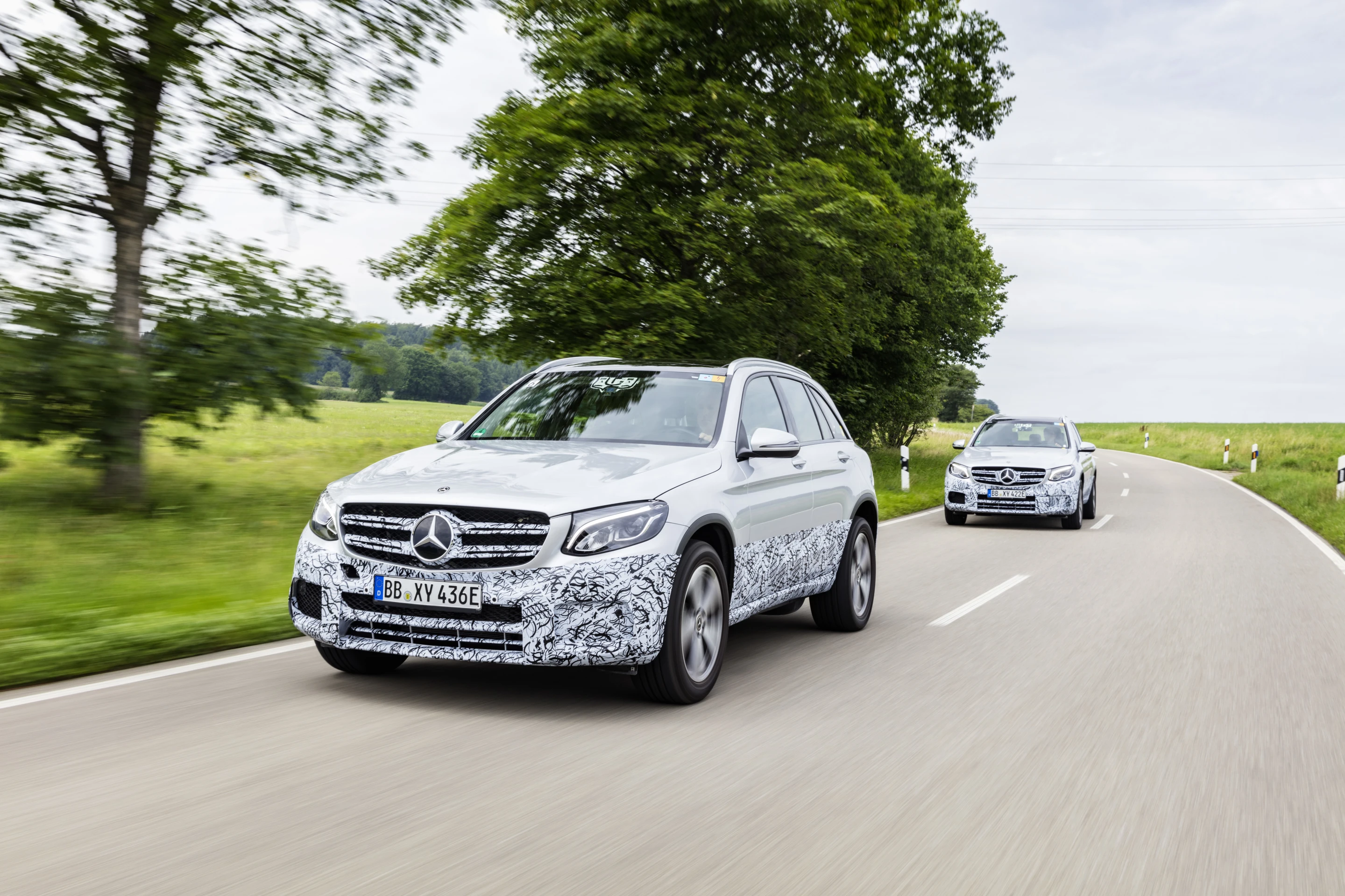 The Mercedes GLC F-Cell will be unveiled at the Frankfurt Motor Show