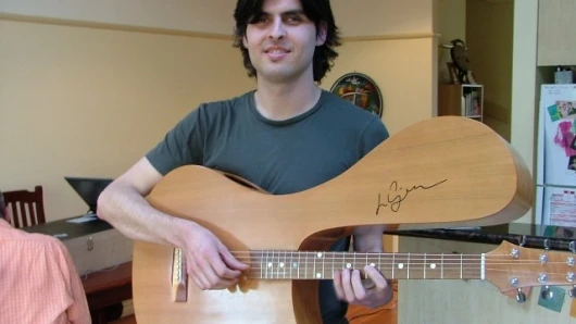 Leonard Grigoryan helped out with our Stereo Acoustic Guitar review