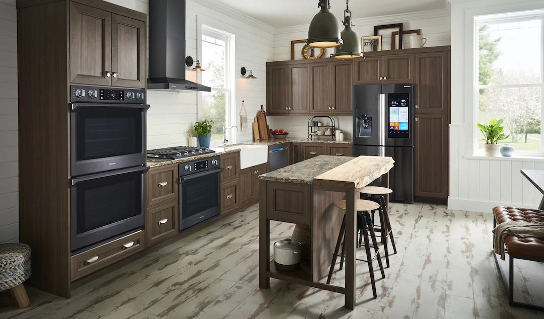 Samsung has announced a new line of built-in smart kitchen appliances