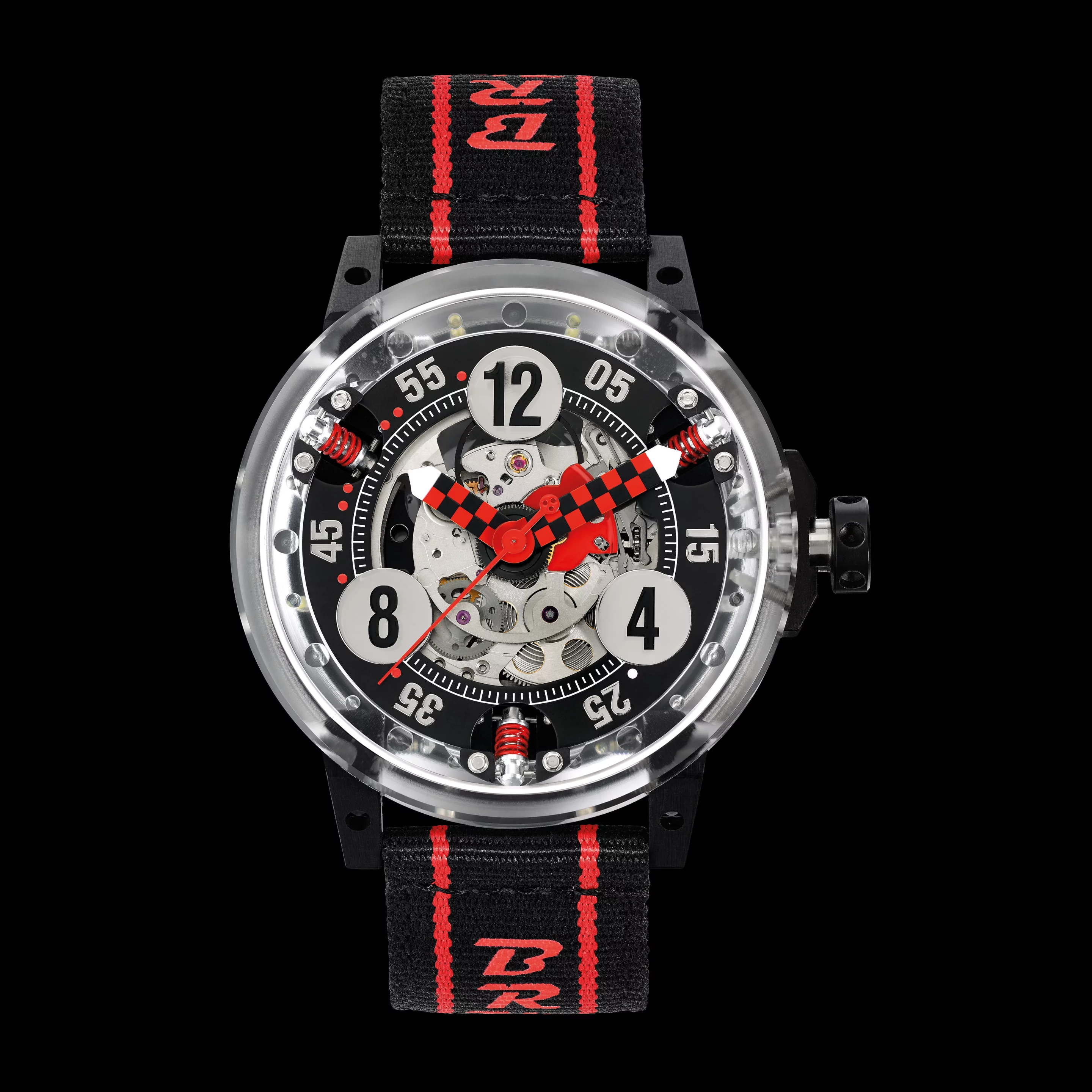 The RG-46-MK is said to be the lightest 46 mm (1.8 in) sports watch in the world at 44.1 g (1.56 oz)