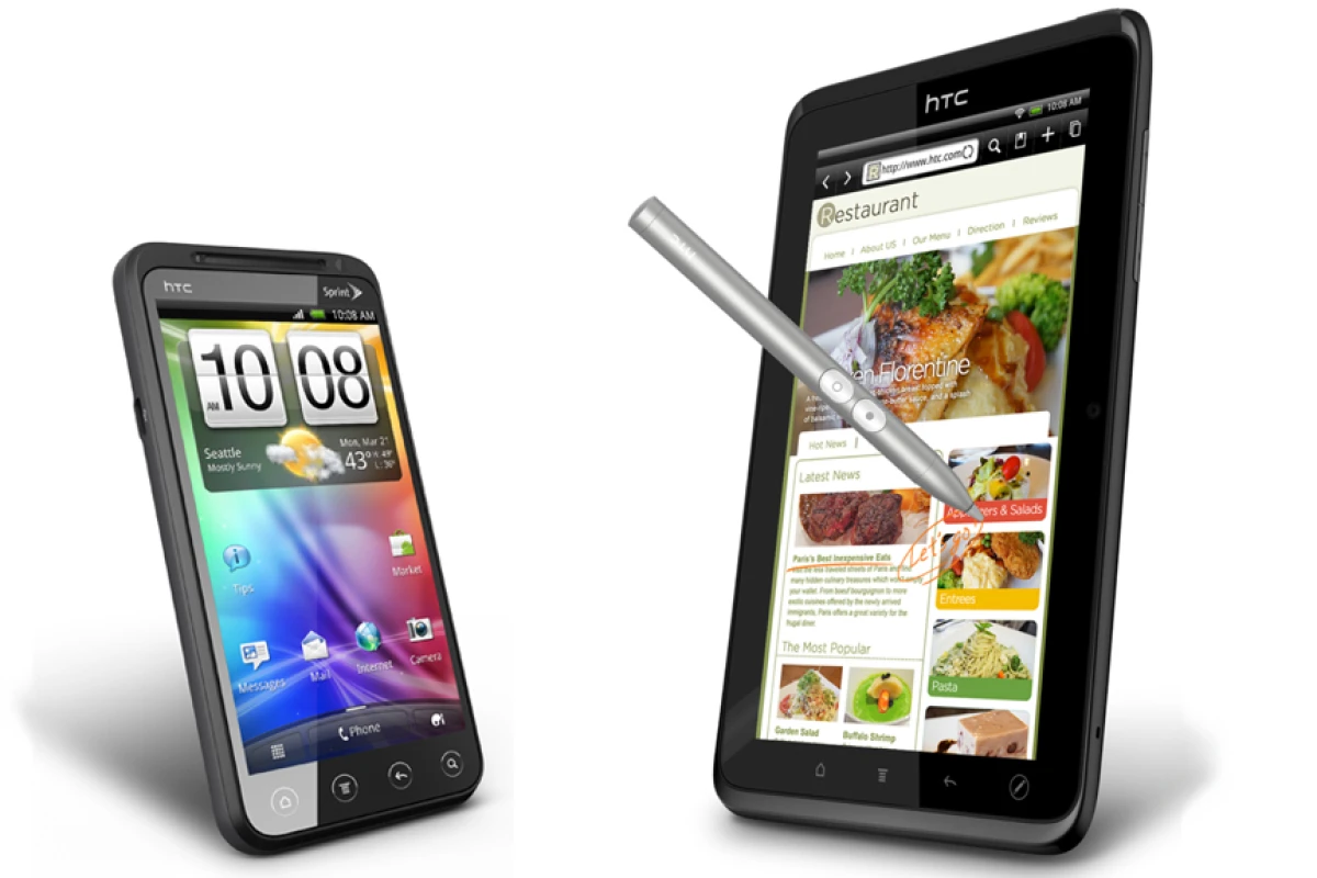 Sprint will release the HTC EVO 3D smartphone and HTC EVO View 4G tablet later this year