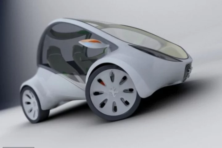 Industrial designer Alan Kravchenko's concept EV