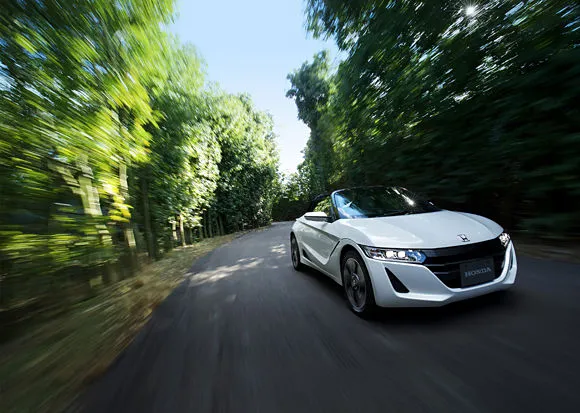The S660 on the road