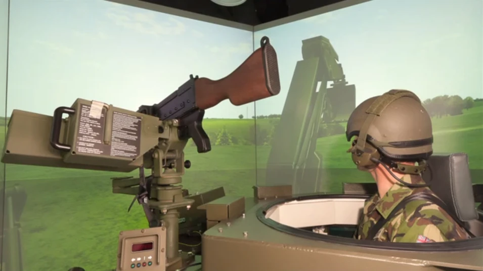 BAE Systems' Terrier training simulator (Video grab: BAE Systems)
