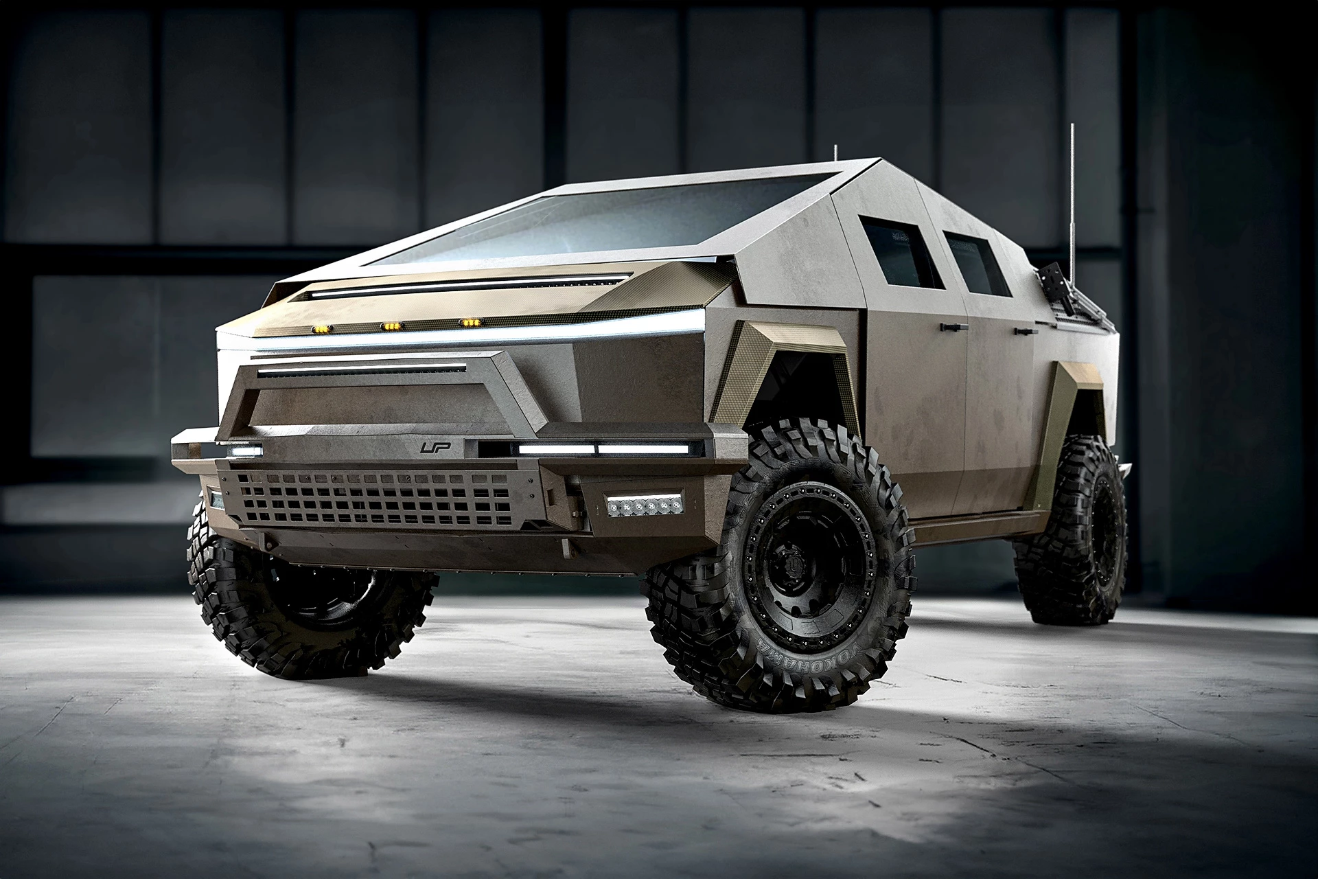 Archimedes and Unplugged team on a "stinging" series of Cybertrucks