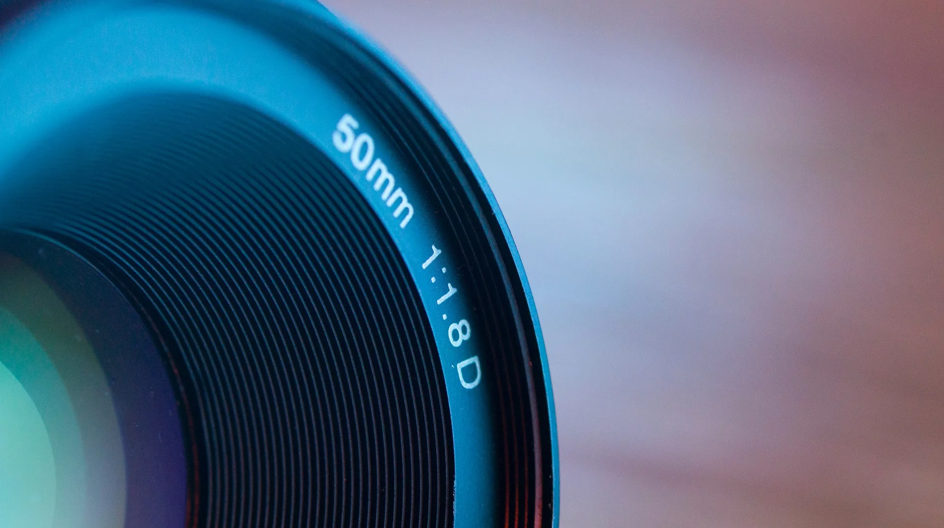 The maximum aperture of a lens is often displayed on the face and on the barrel