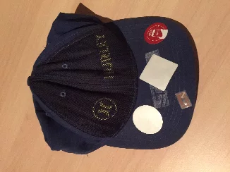The Tappy hat prototype in 2012.