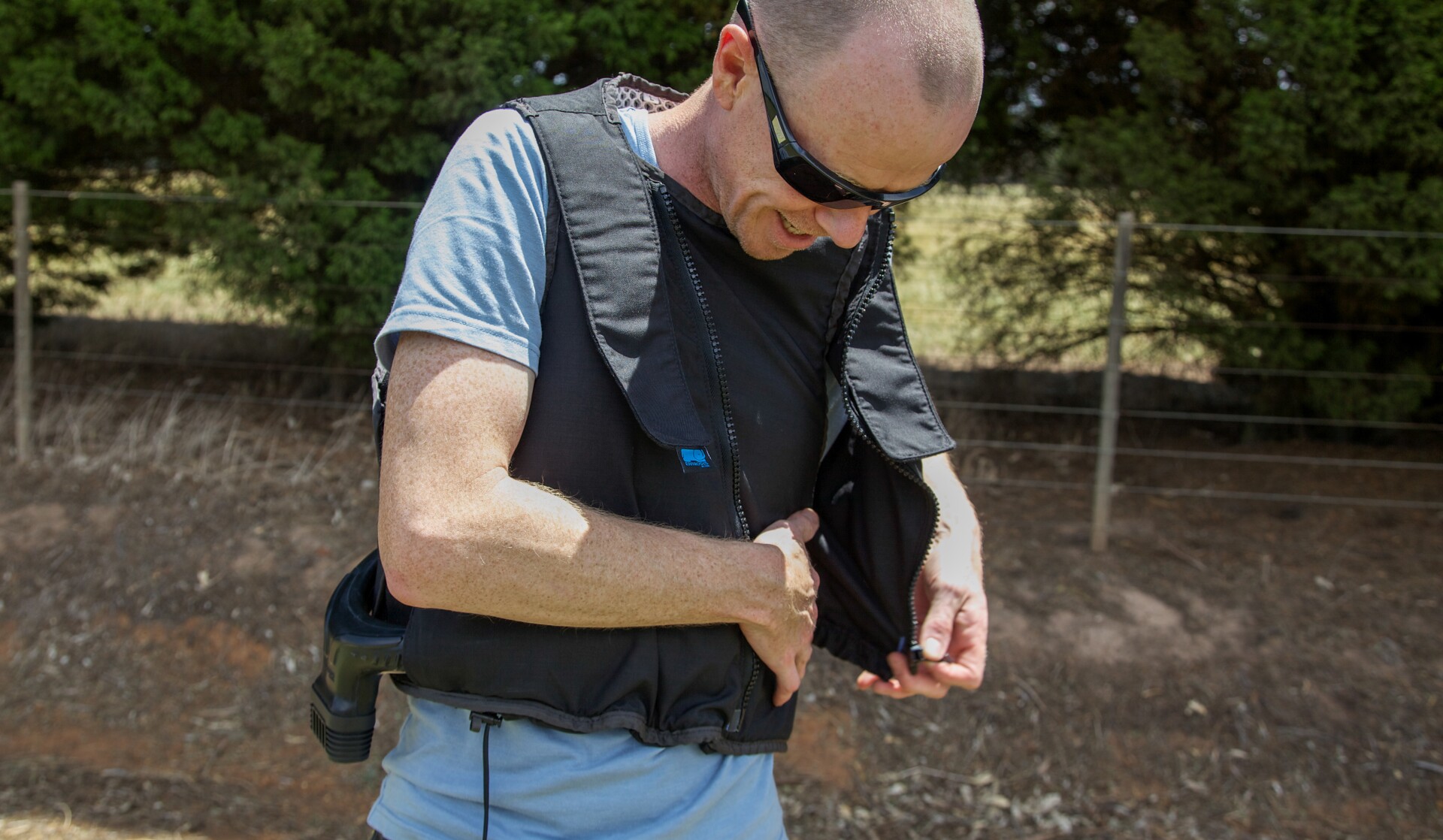 Review EntroSys BikeAir motorcycle A/C system