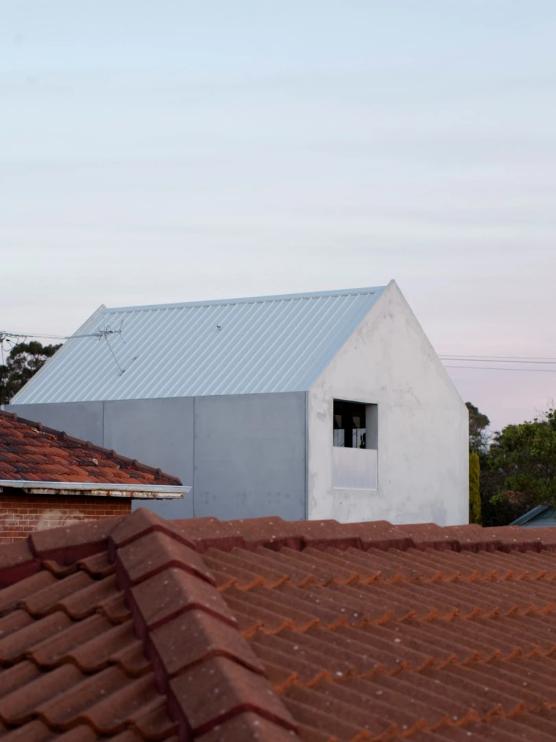 Vew of House A from the neighbour's