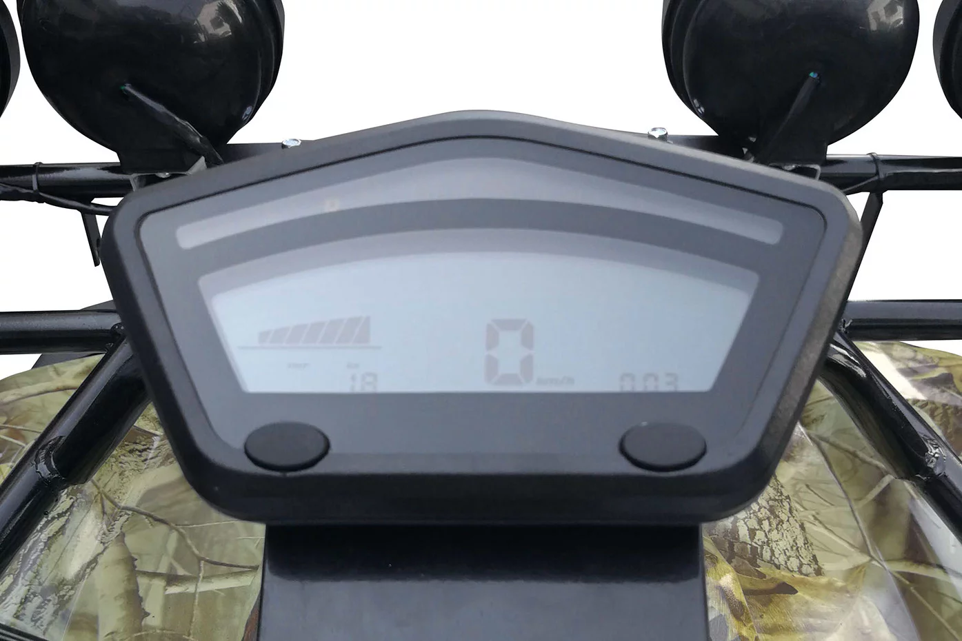 New instrument cluster on the Beast ATV Ultimate