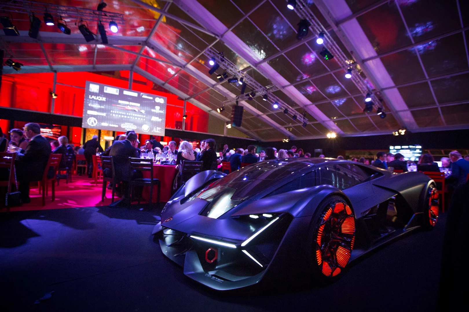 One of the finalists of the Most Beautiful Concept Car of 2017, the Lamborghini Terzo Mellennio Concept
