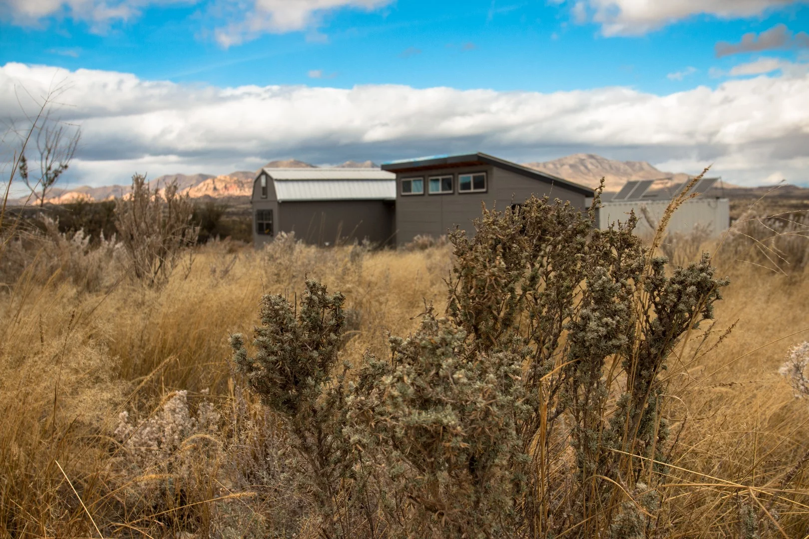 It's beautiful country to have a tiny home.