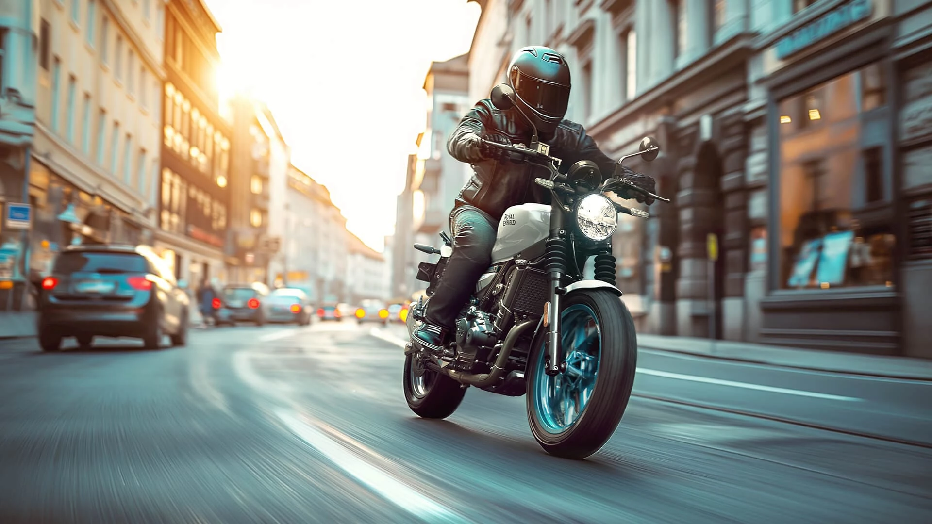 The Guerrilla 450 is fitted with the 452cc single-cylinder motor borrowed from the Himalayan 450, which produces a good 40 horsepower and 29.5 pound-feet of torque