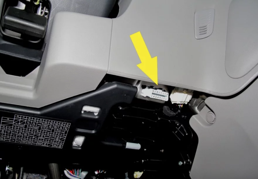 Navdy head up display plugs into your OBD 2 plug on nearly any vehicle made before 1996