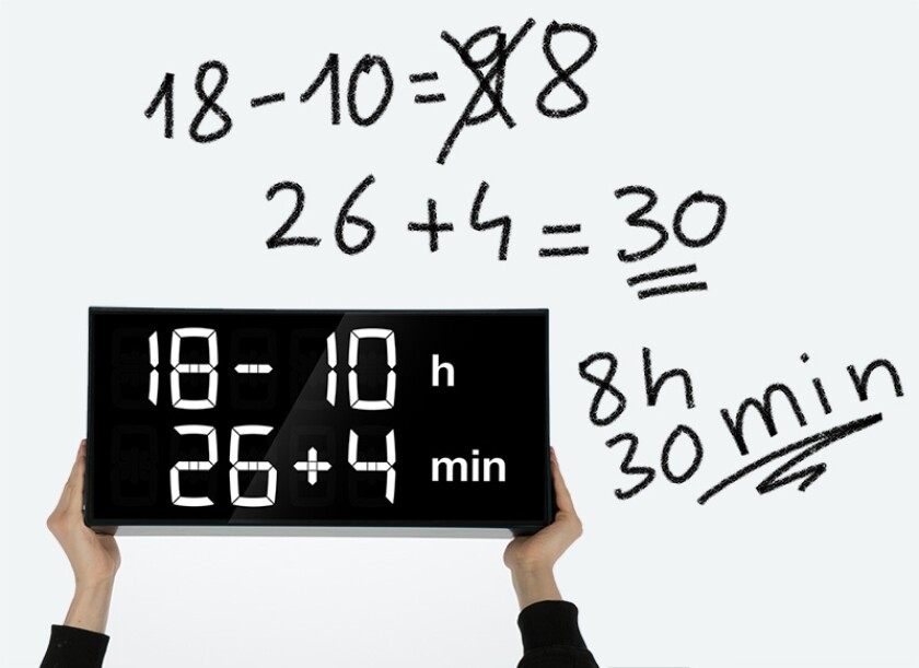 The Albert clock is a large clock meant for a wall
