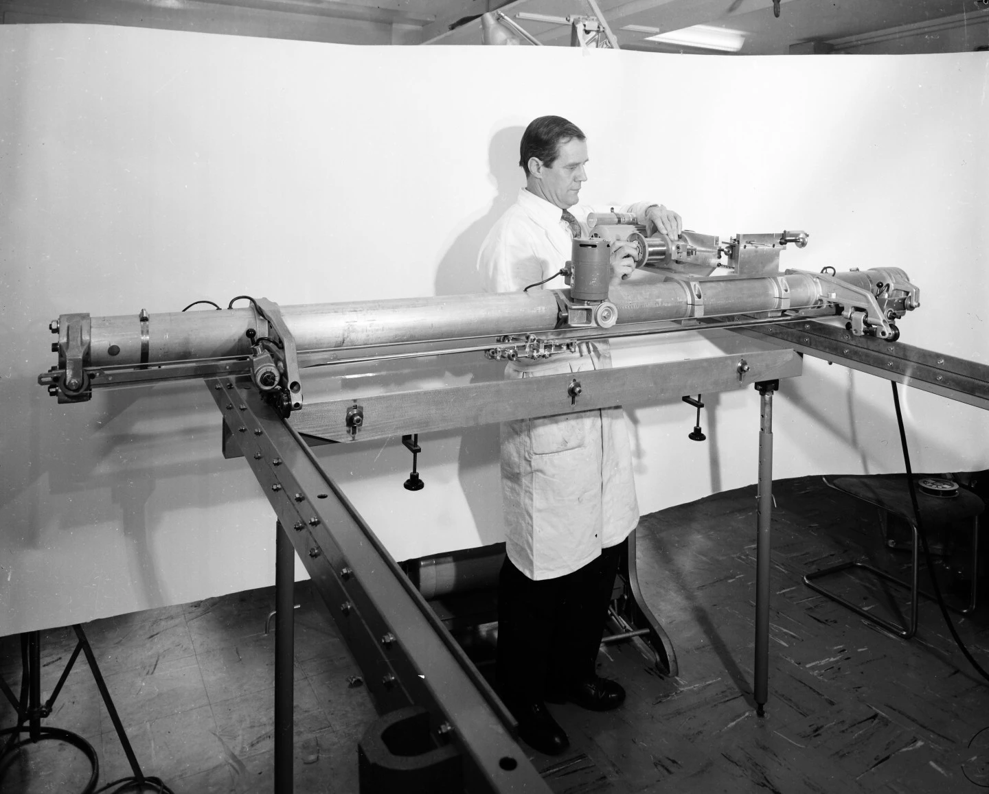 The photos were taken before CERN went digital (Photo: CERN)