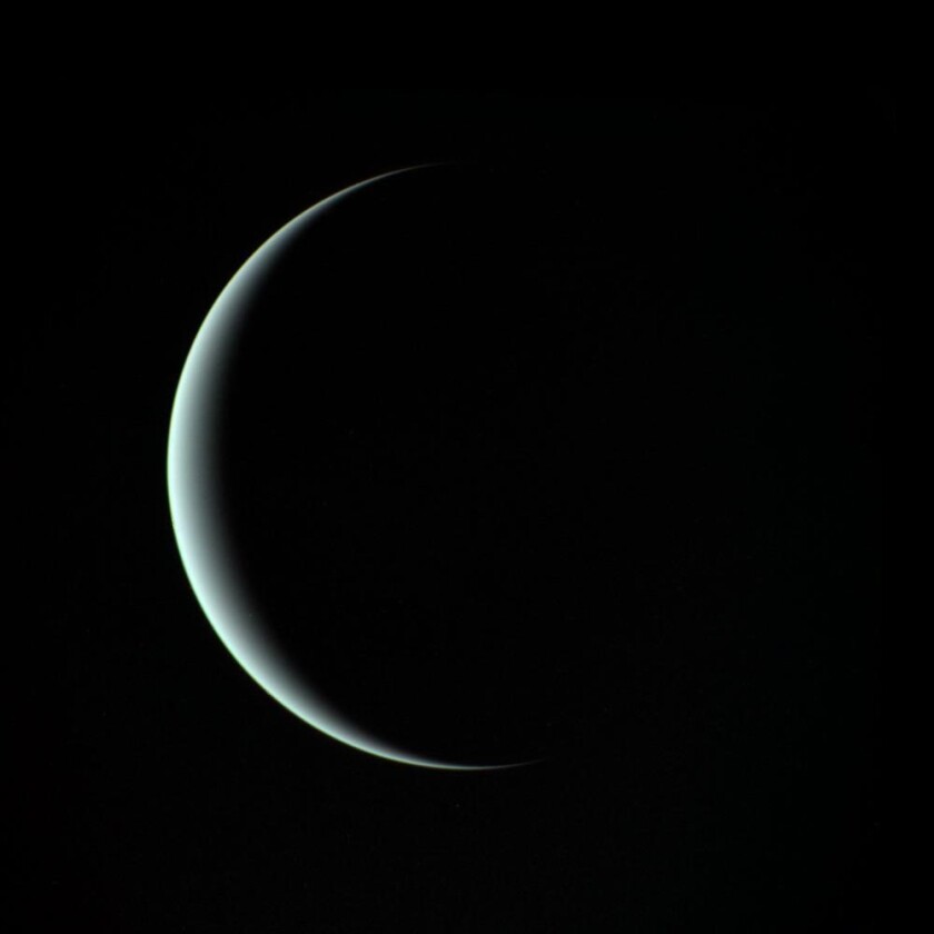 Uranus as seen from Voyager 2